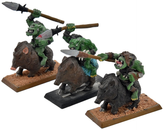 ORCS AND GOBLINS 3 Boar Boyz #1 METAL Fantasy