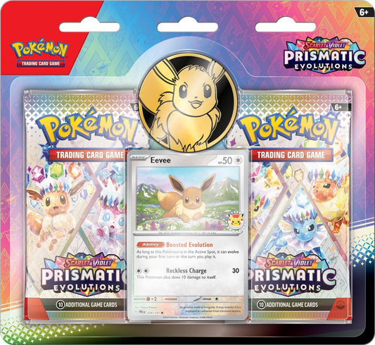 Pokemon Sv8.5 Prismatic Evolutions 2-pack Blister