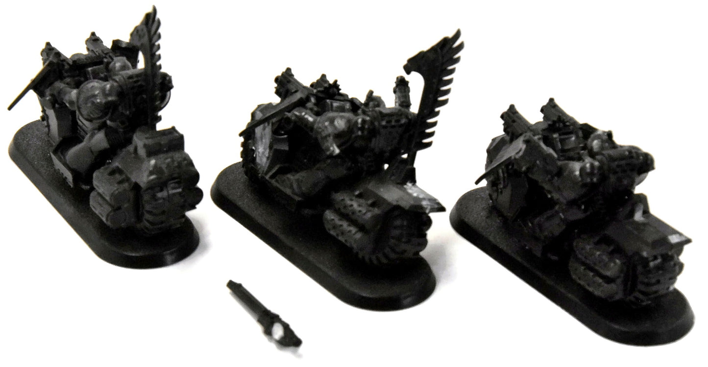 DARK ANGELS 3 Ravenwing Bike #1 Warhammer 40K Bikers Bikes