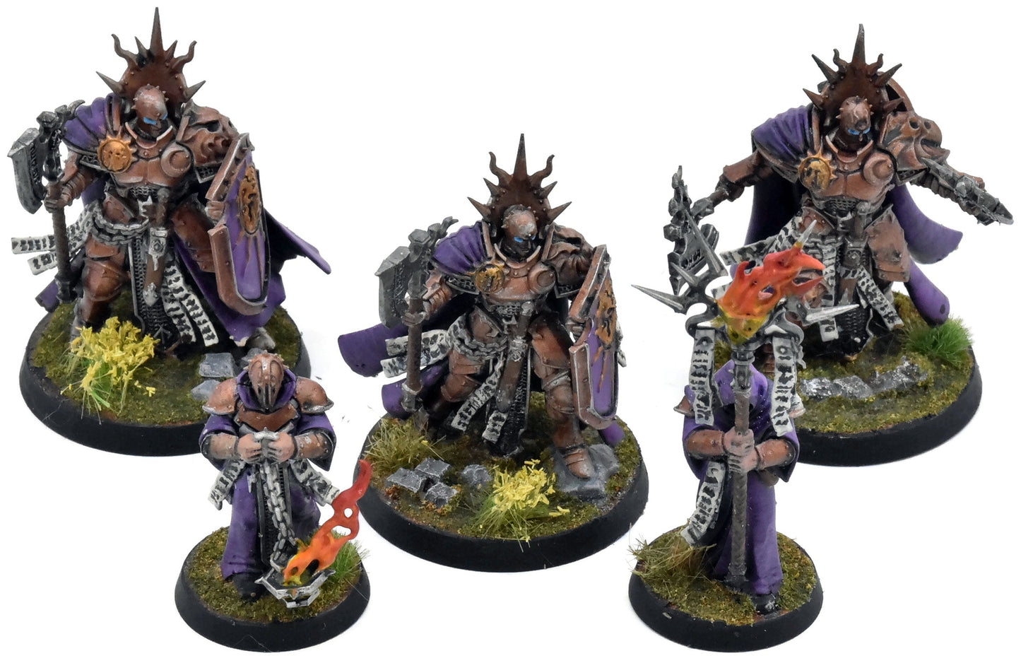 STORMCAST ETERNALS 3 Reclusians With Memorians #1 WELL PAINTED Sigmar