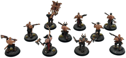BLADES OF KHORNE 10 Bloodreavers #2 Warhammer Sigmar WELL PAINTED