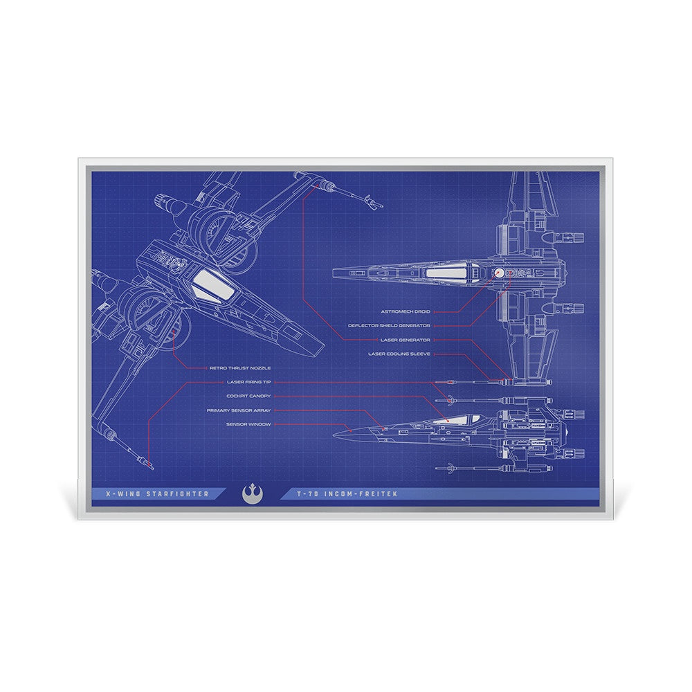 Star Wars™ X-Wing T-70™ Blueprint