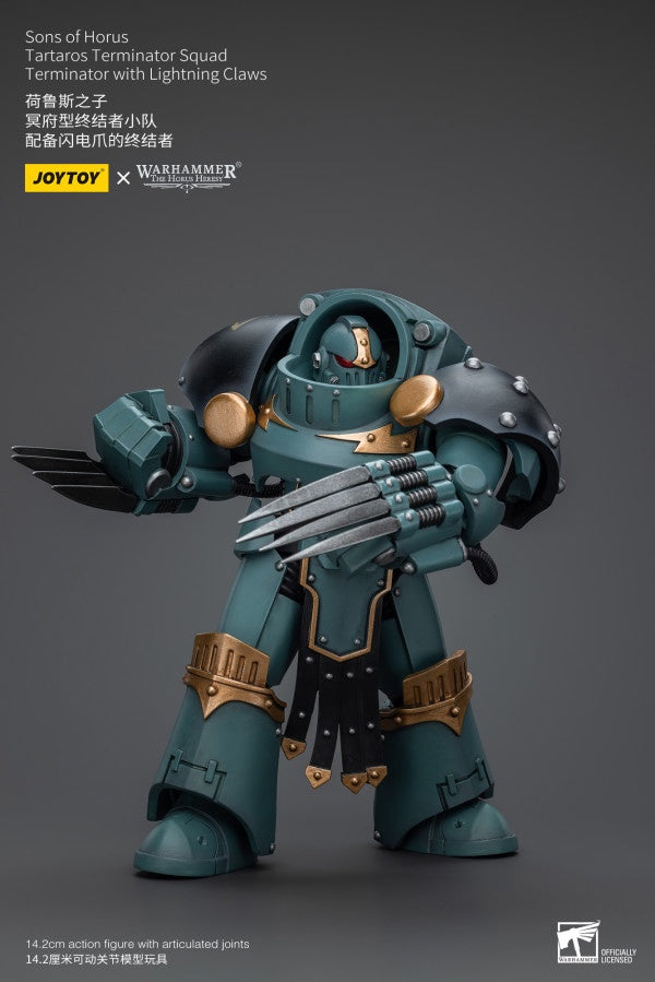 Tartaros Terminator Squad Terminator With Lightning Claws Sons Of Horus Joy Toy