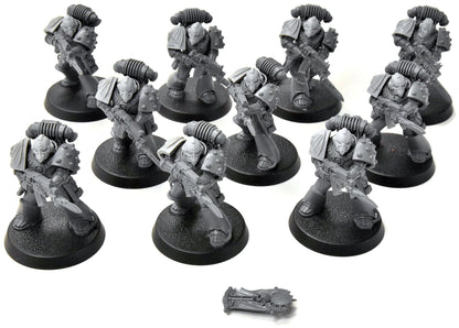 HORUS HERESY 10 Night Lords Tactical Marines #2 Forge World Upgrades 30K