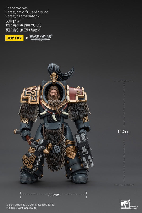 Varagyr Wolf Guard Squad Varagyr Terminator 2 Space Wolves Joy Toy