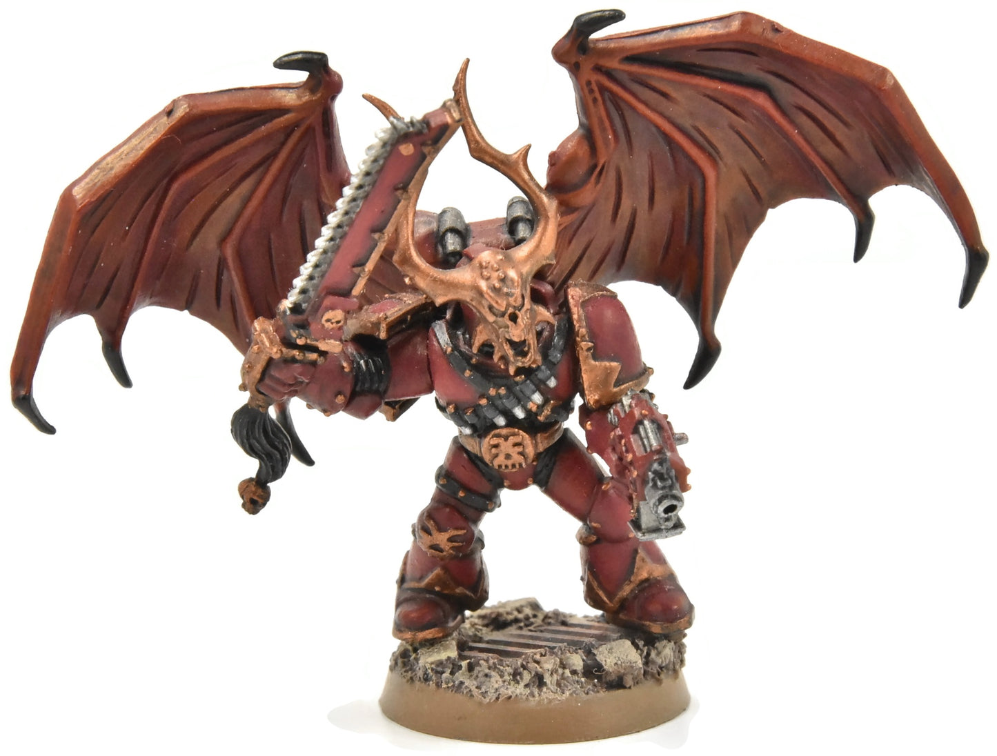 CHAOS SPACE MARINES Chaos Lord #1 CONVERTED Warhammer 40K