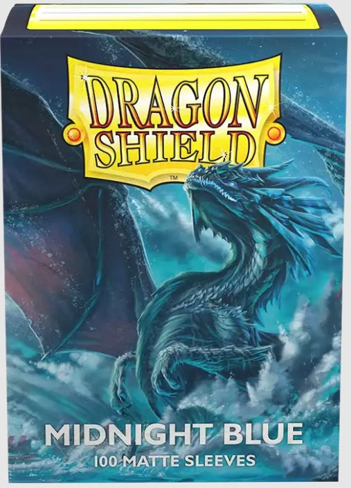 Dragon Shield Sleeves Matte Midnight Blue (100)