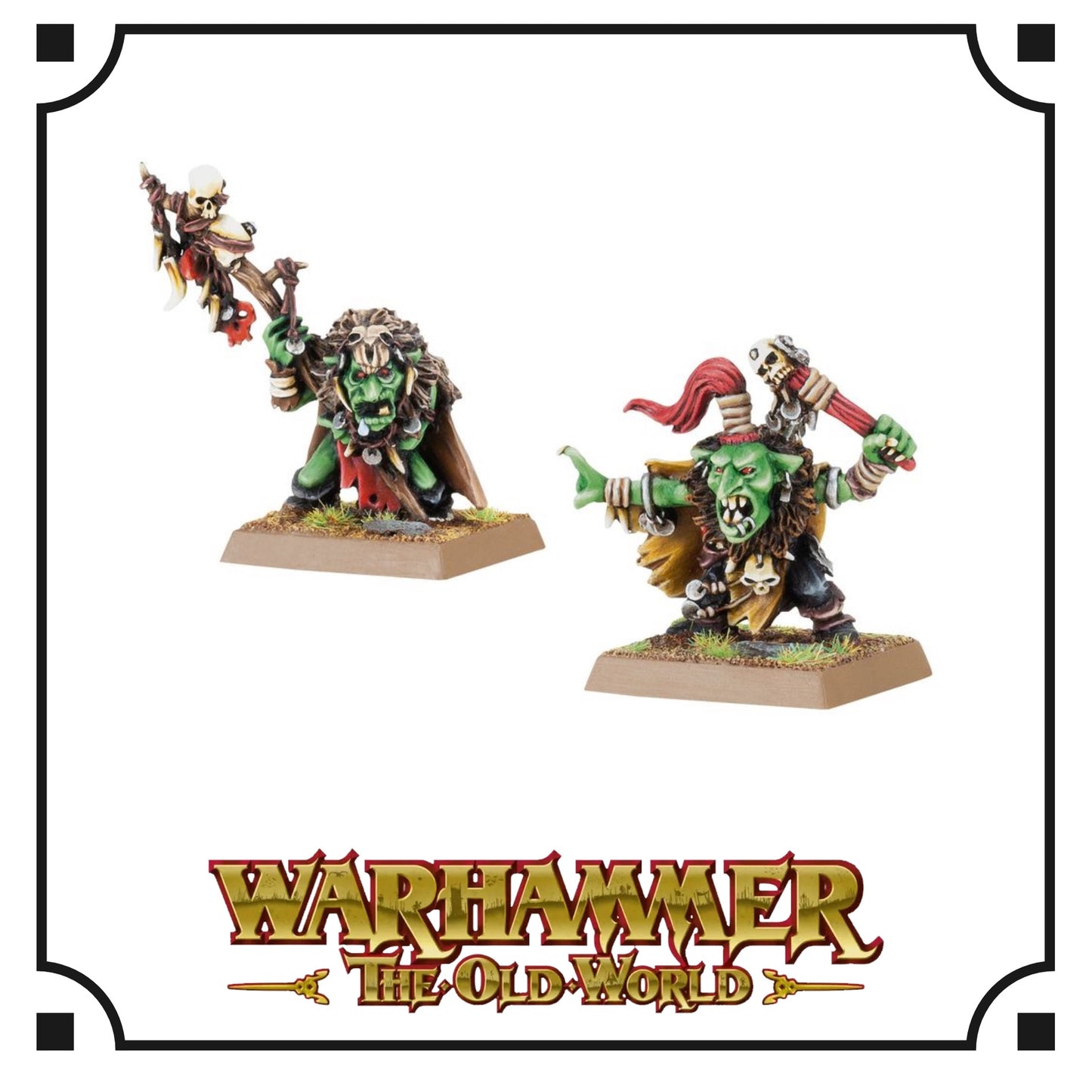 Tribus orques et gobelins Chamans gobelins