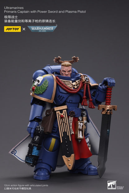 Primaris Captain with Power Sword and Plasma Pistol Ultramarines Joy Toy