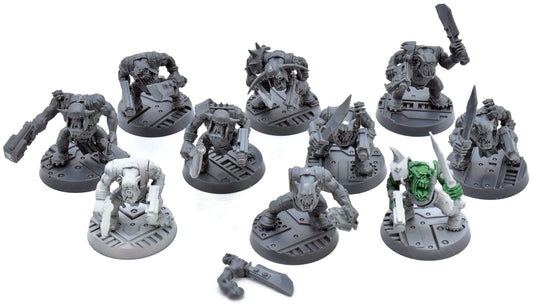 ORKS 10 Ork Boyz #3 Warhammer 40K 8637