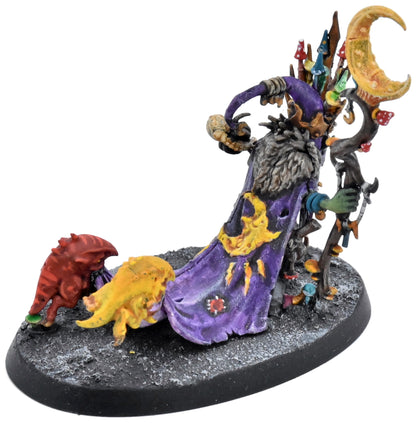 GLOOMSPITE GITZ Skagrott The Loonking #1 WELL PAINTED Warhammer Sigmar