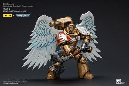 Sanguinary Guard with Encarmine Axe Blood Angels Joy Toy