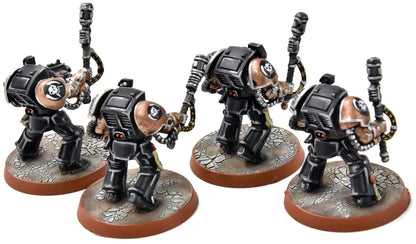 SPACE MARINES 4 Terminators #2 PRO PAINTED Warhammer 40K Terminator Squad