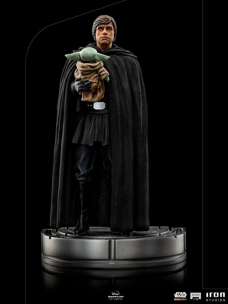 Iron Studios - Star Wars Luke Skywalker and Grogu 1:10