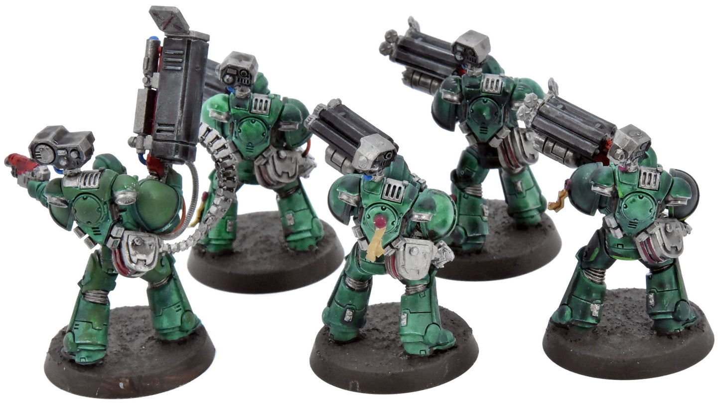 SPACE MARINES 5 Desolation Squad #1 Warhammer 40K WELL PAINTED
