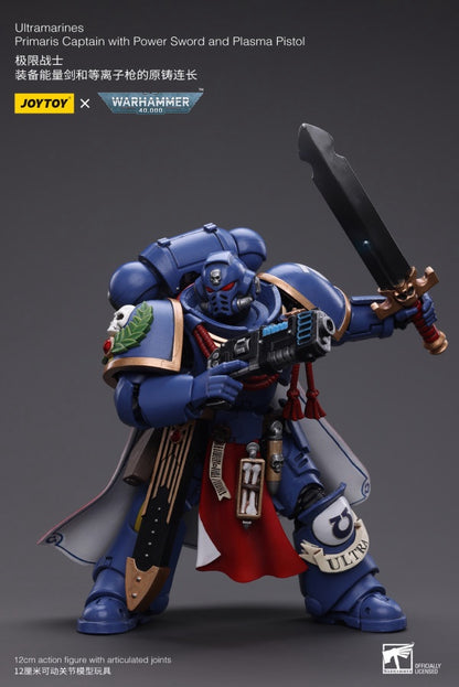 Primaris Captain with Power Sword and Plasma Pistol Ultramarines Joy Toy