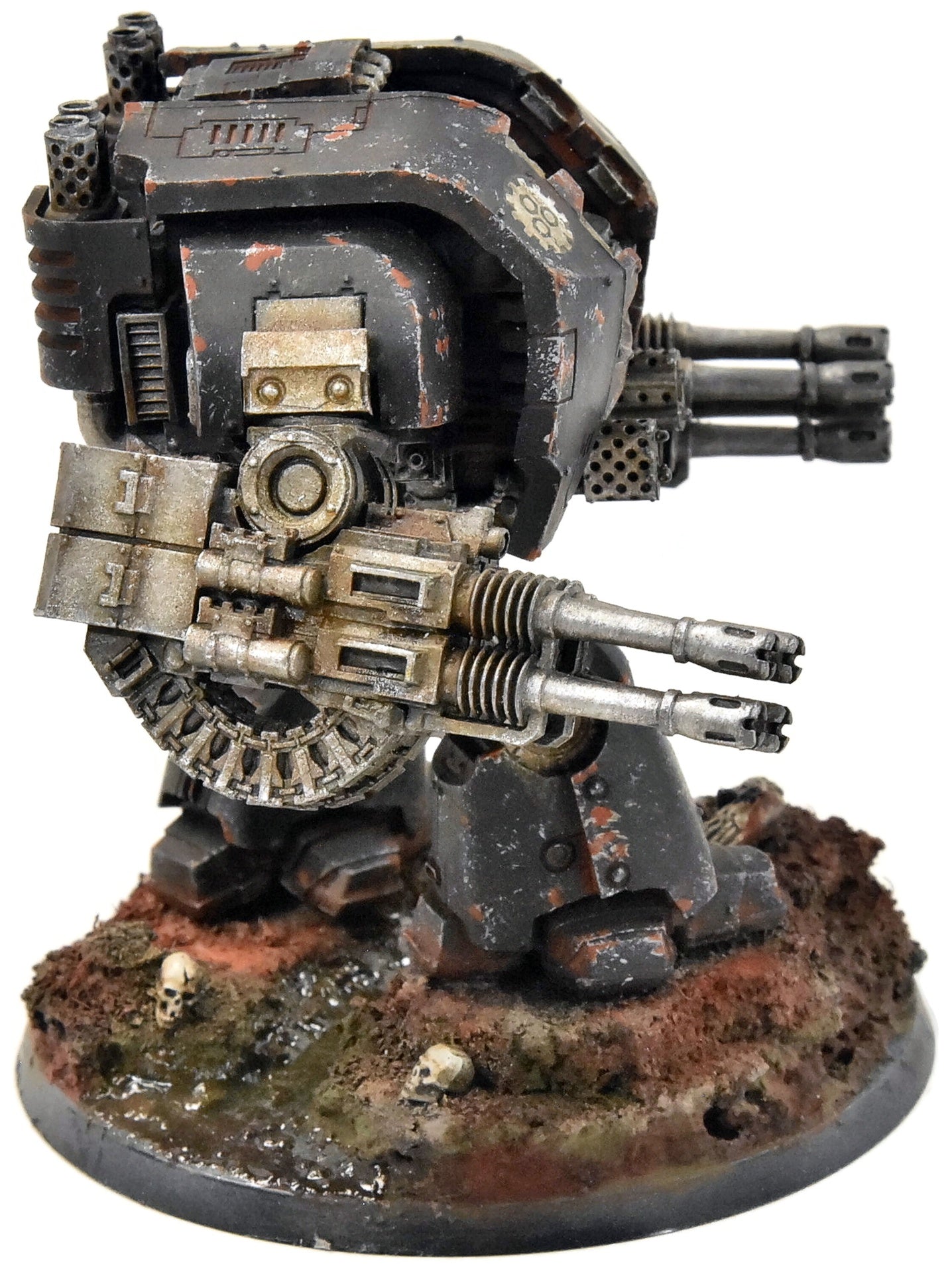 SPACE MARINES Leviathan Dreadnought #1 PRO PAINTED 40K iron hands forge world