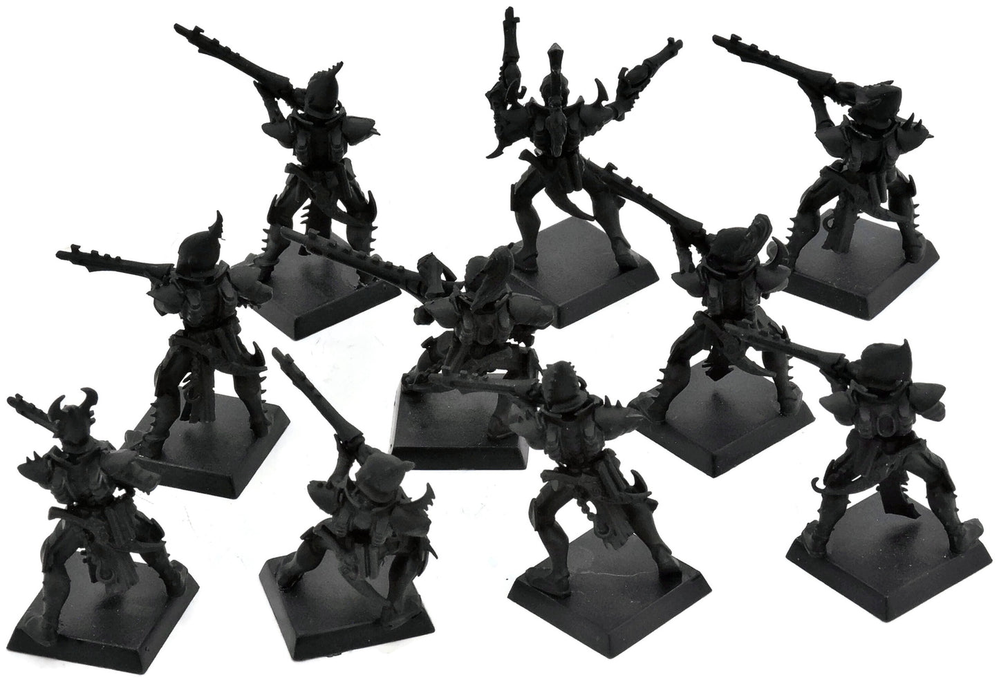 DRUKHARI 10 Kabalite Warriors #1 Warhammer 40K wrong base