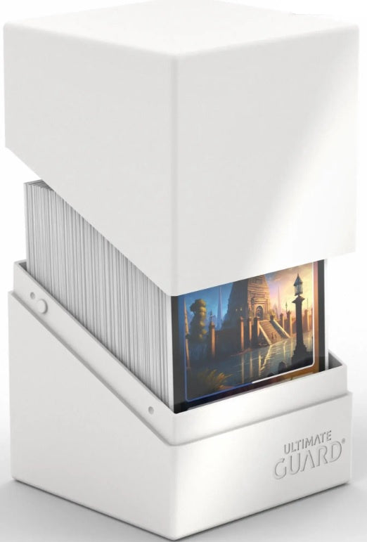 Ultimate Guard Deck Case Boulder 100+ Solid White