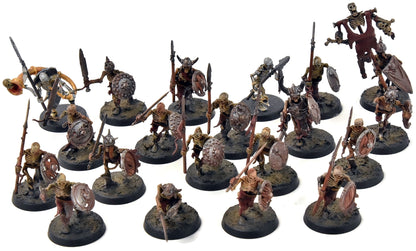 SOULBLIGHT GRAVELORD 20 Deathrattle Skeletons #2 Sigmar WELL PAINTED