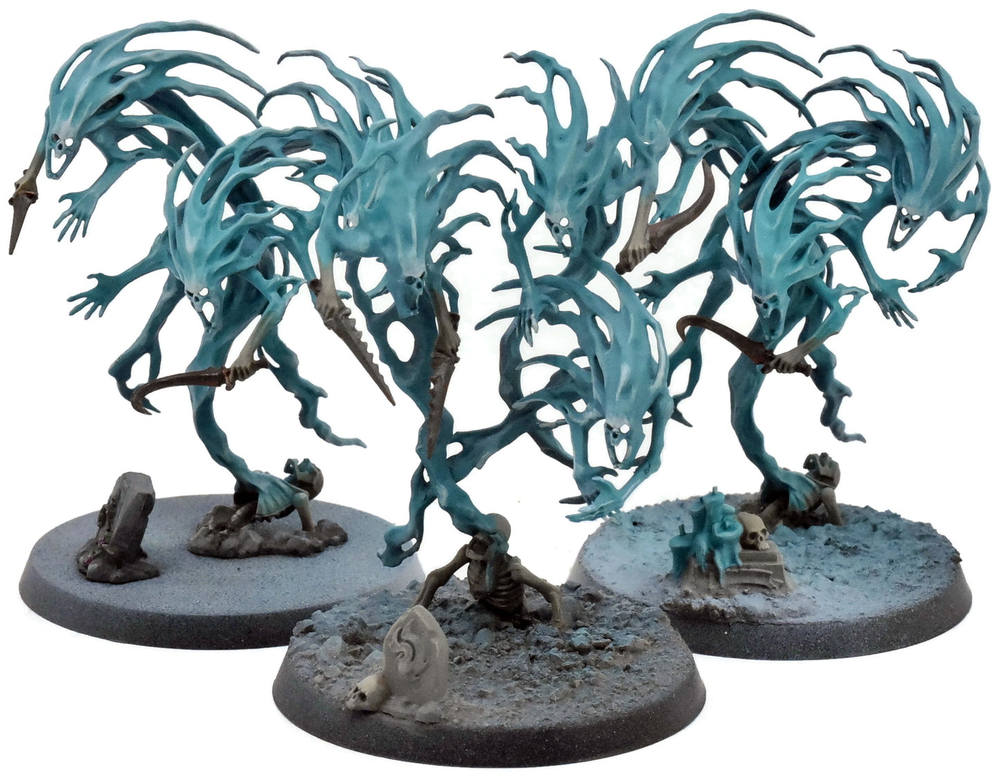 NIGHTHAUNT 3 Spirit Hosts #3 WELL PAINTED Warhammer Sigmar