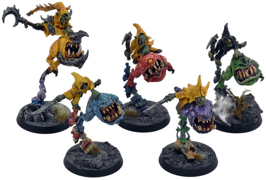 GLOOMSPITE GITZ 5 Squig Hoppers #5 WELL PAINTED Warhammer Sigmar