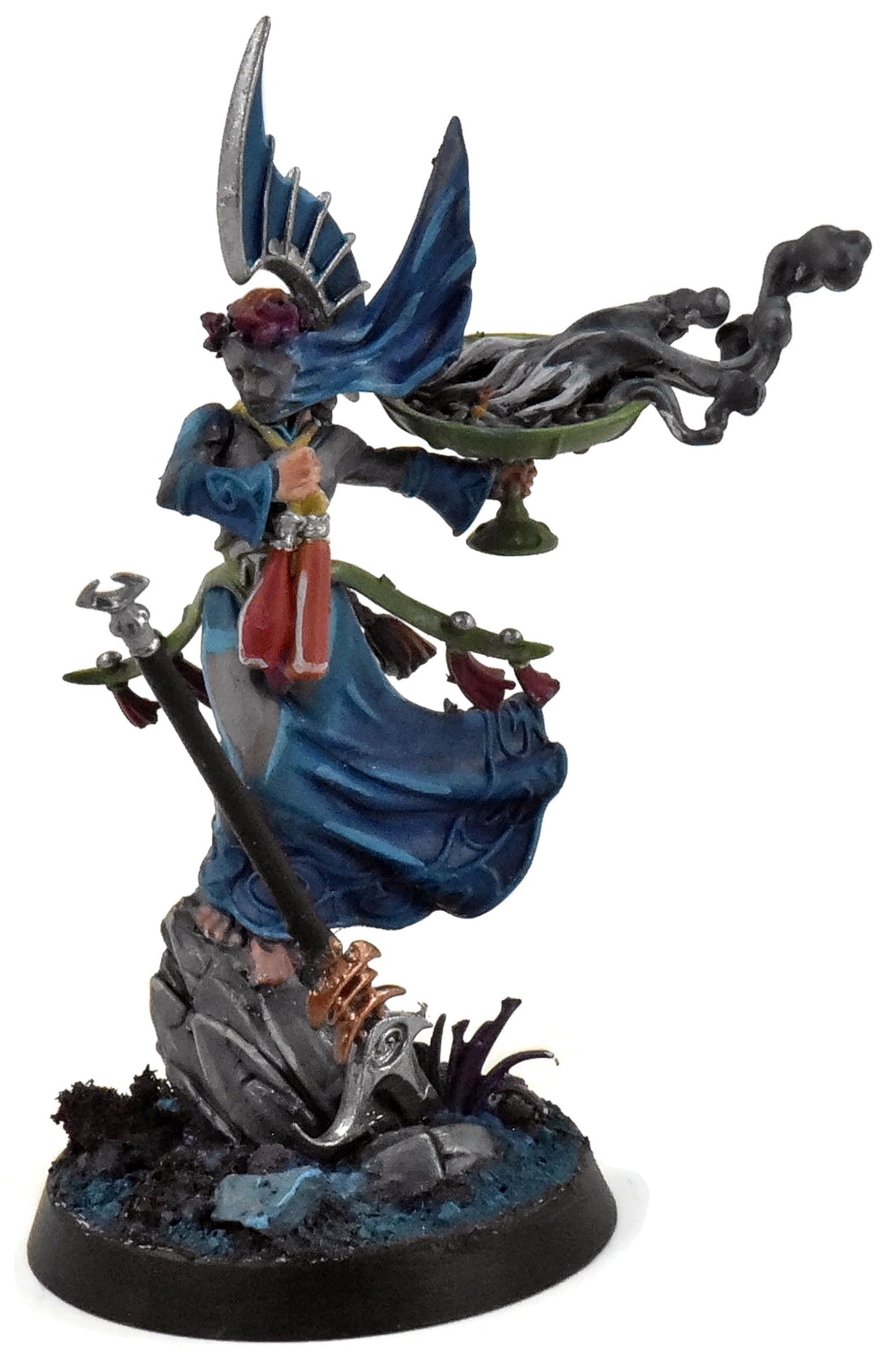 IDONETH DEEPKIN Isharann Tidecaster Converted #1 WELL PAINTED  Sigmar