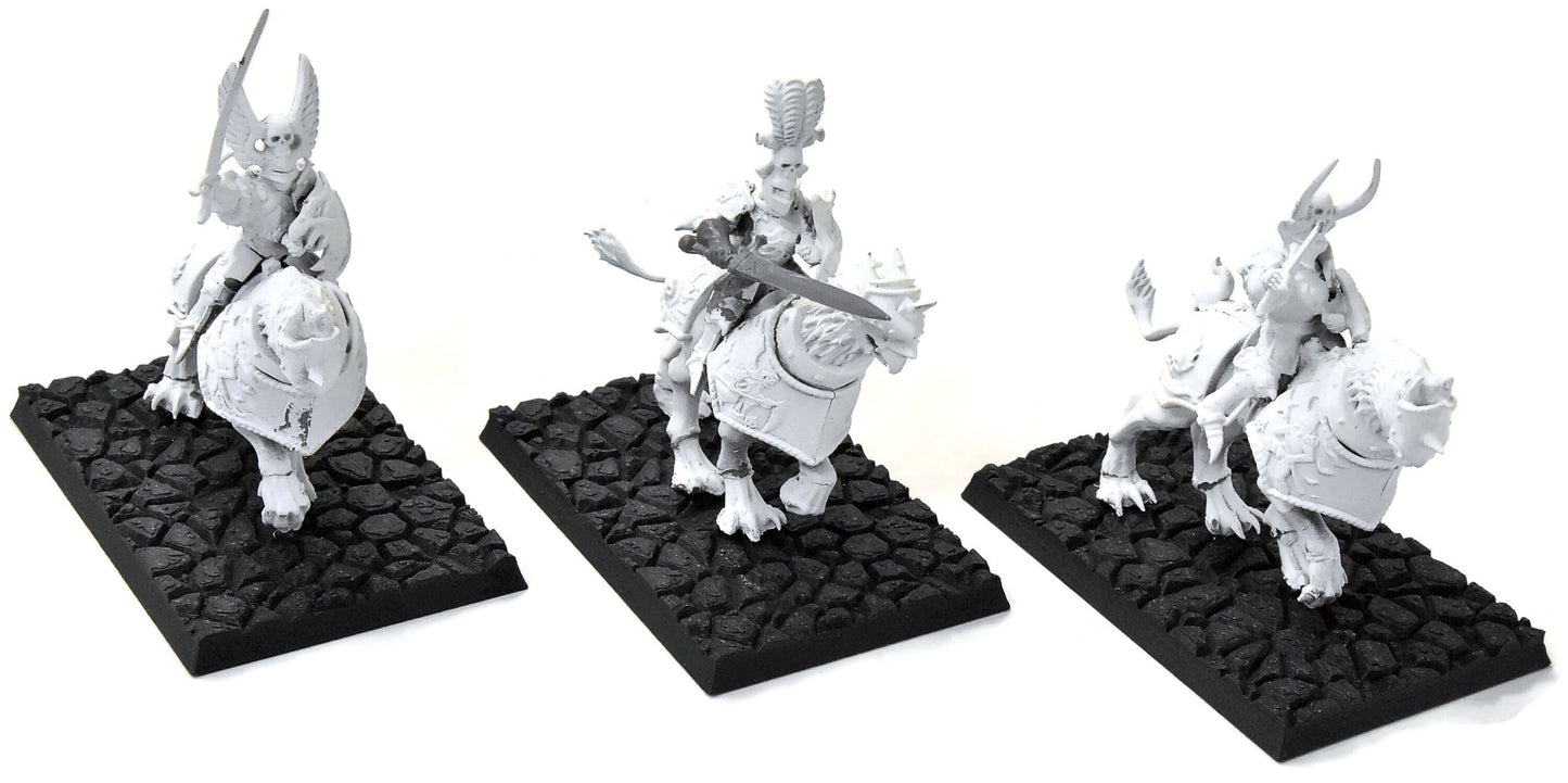 THE EMPIRE 3 Demigryph Knights #1 thick paint Fantasy