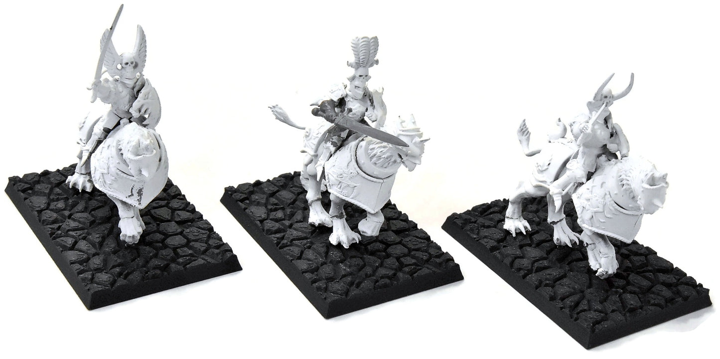 THE EMPIRE 3 Demigryph Knights #1 thick paint Fantasy