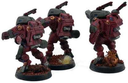 TAU EMPIRE 3 Xv25 Stealth Battlesuits #2 Warhammer 40K