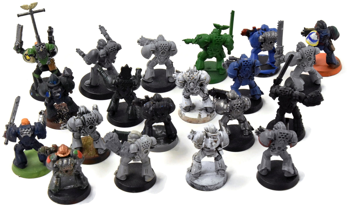 SPACE MARINES 20 Tactical Marines #20 Incomplete Warhammer 40K