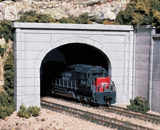 Woodland Scenics Tunnel Portal concrete - Double (N) (2/Pk) C1156