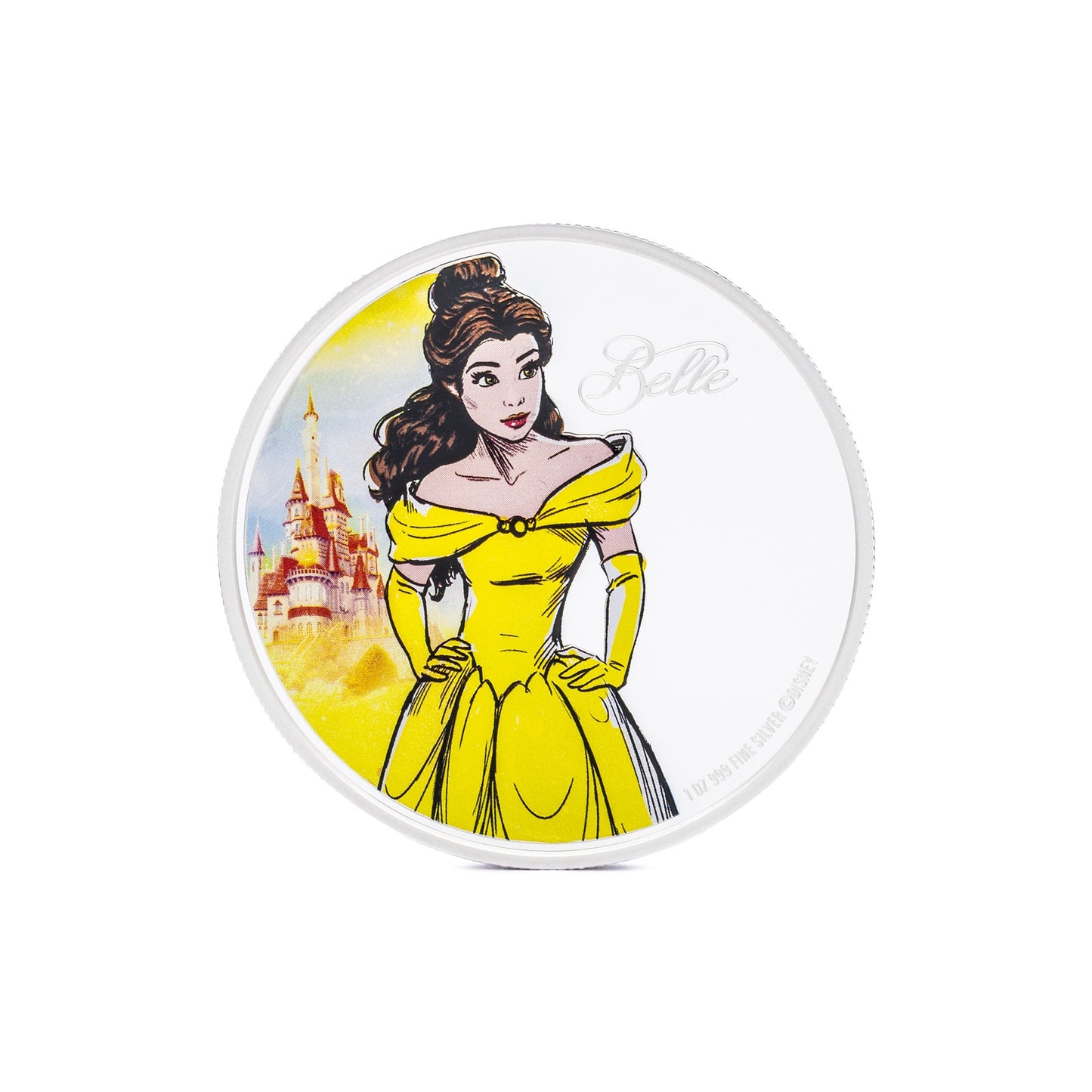 AGORO Disney - Disney Princess - Belle 1oz Silver