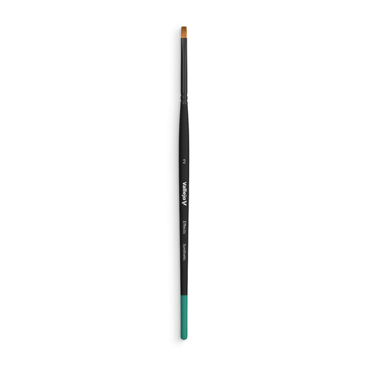 Vallejo - Flat Rectangular Synthetic Brush No. 2 (VAL-B04002)