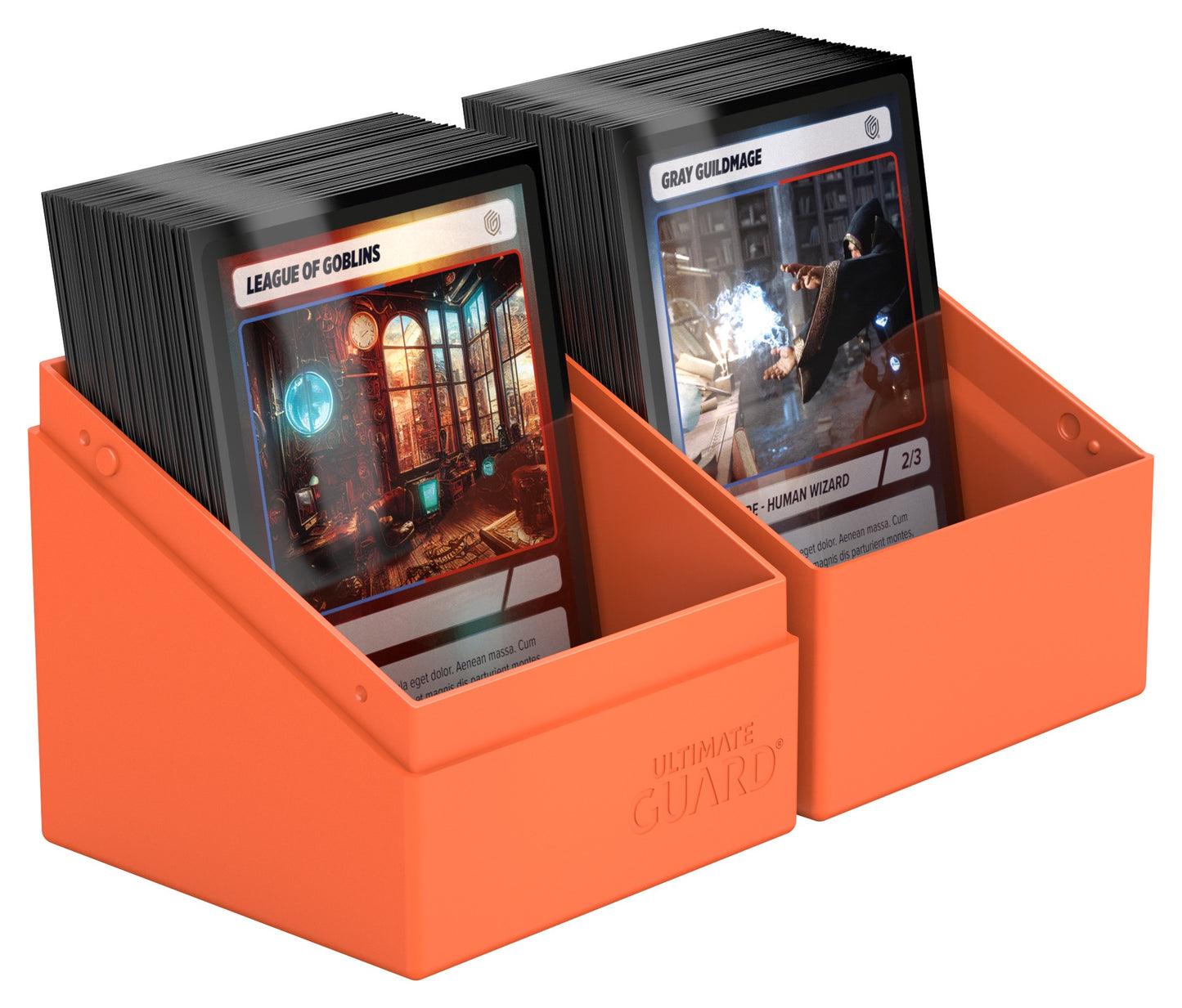 Ultimate Guard Deck Case Boulder 100+ Neon Orange