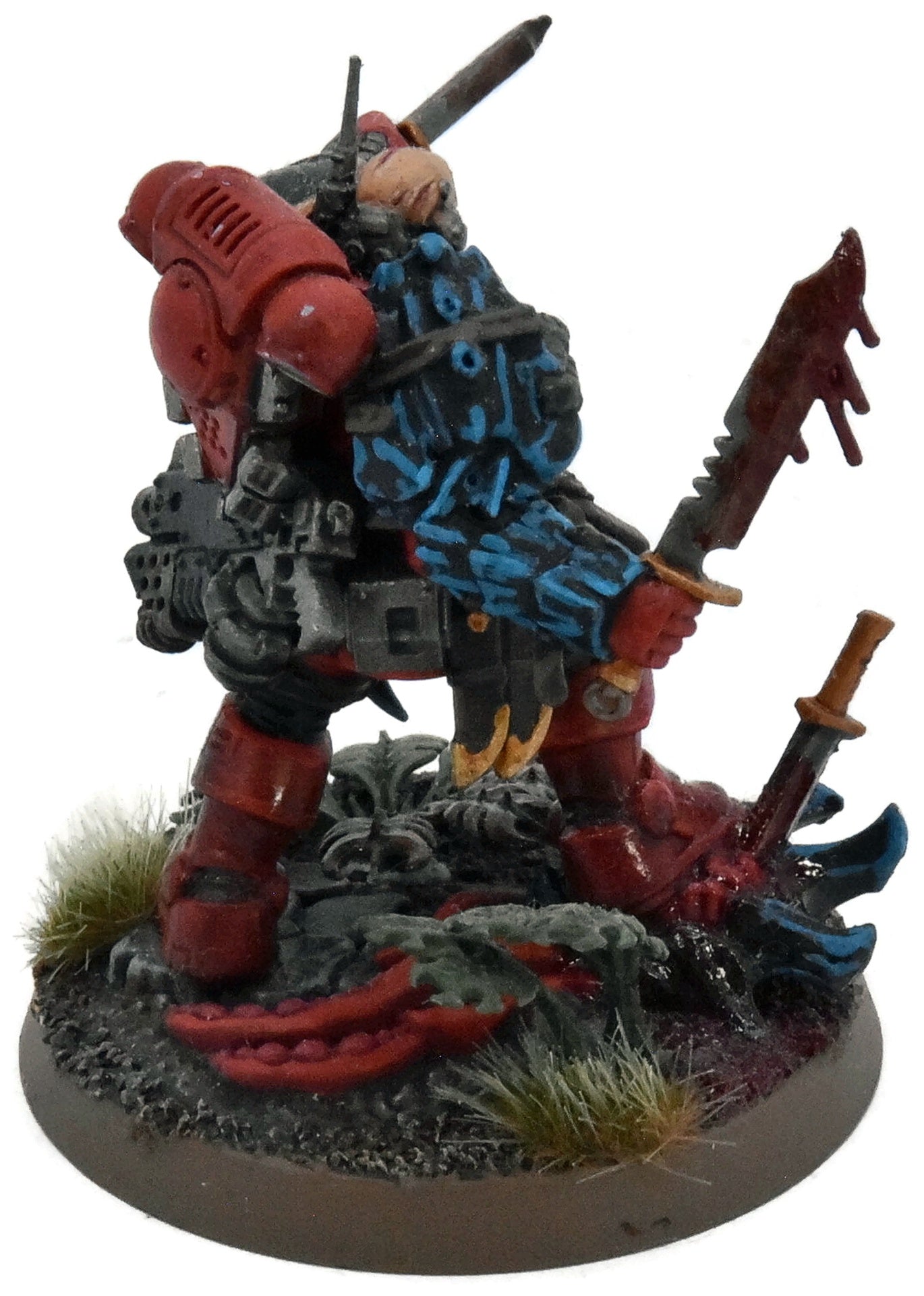 SPACE MARINES Lieutenant With Combi-Weapon #1 WELL PAINTED 40K Blood Angels