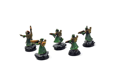 ADEPTUS MECHANICUS 5 Skitarii Vanguard #6 WELL PAINTED Warhammer 40k