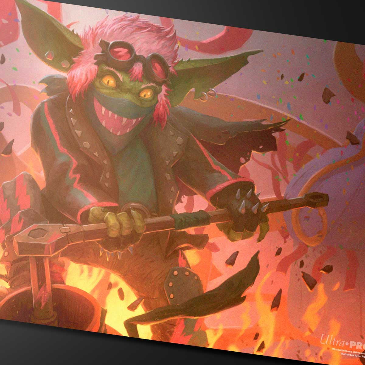 Ultra Pro Playmat MTG 2025 Multiplanar Race Set Borderless Racer 7