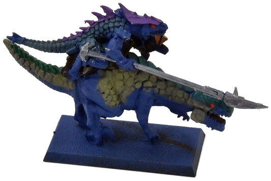 LIZARDMEN Saurus Cold One Knight #6 METAL Fantasy