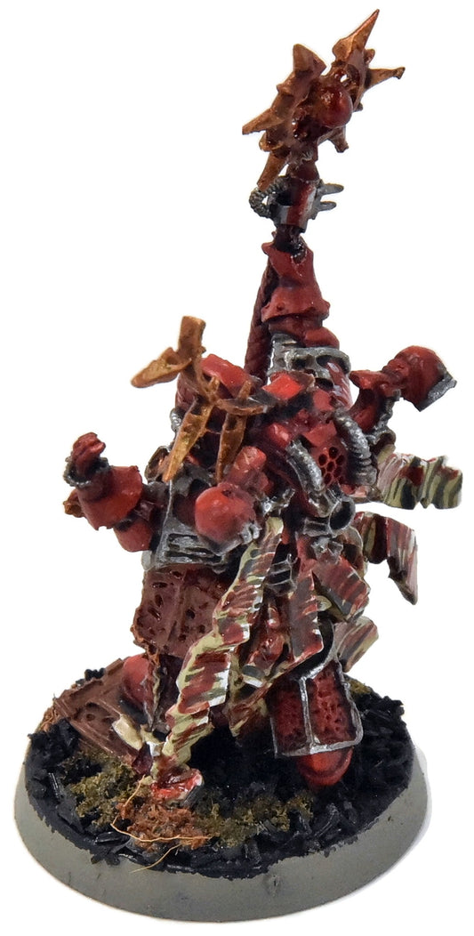 CHAOS SPACE MARINES Chaos sorcerer converted #1 WELL PAINTED Warhammer 40K