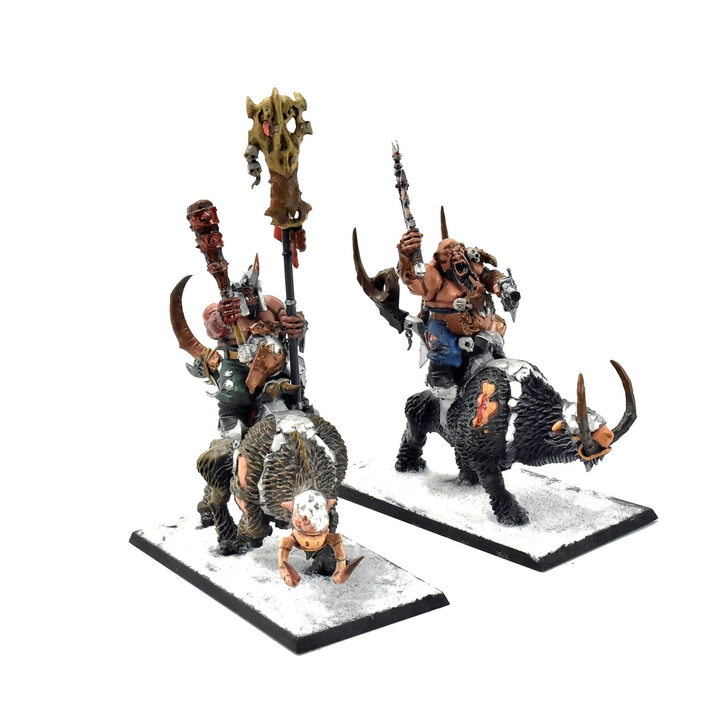 OGOR MAWTRIBES Pack Mournfang #6 BIEN PEINT Warhammer Sigmar