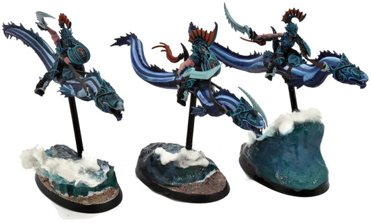 IDONETH DEEPKIN 3 Akhelian Guard #1 PRO PAINTED Warhammer Sigmar