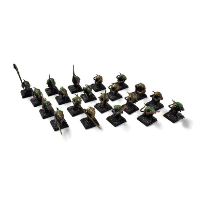 SKAVEN 20 Clanrats #2 WELL PAINTED Sigmar