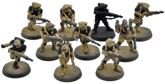 ASTRA MILITARUM 10 Cadian Shock Troops #1 Warhammer 40K