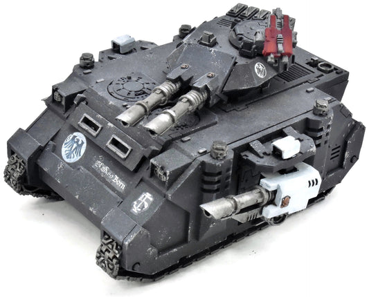 SPACE MARINES Raven Guard Predator Tank #1 Warhammer 40K WELL PAINTED