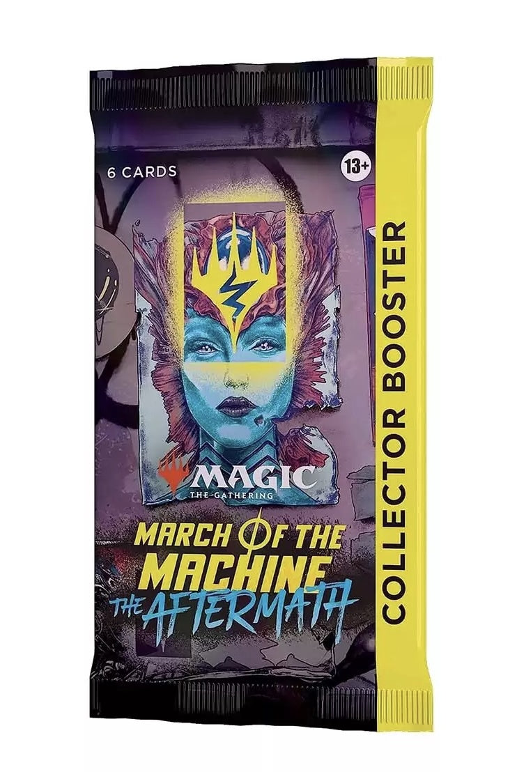 MTG March of the Machine Aftermath Collector Booster Pack