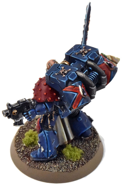 BLOOD ANGELS Captain with Sword #14 METAL WELL PAINTED Warhammer 40K