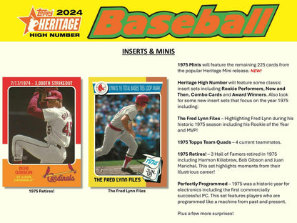 2024 Topps Heritage High Number Baseball Blaster Value Box