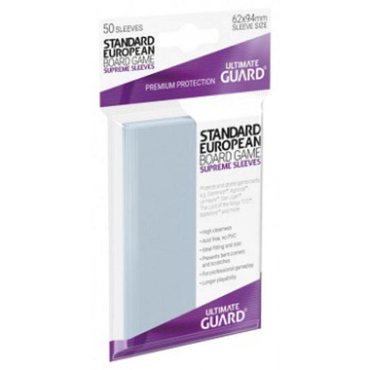 Ultimate Guard Sleeves Supreme Bg Cards Standard European 50Ct