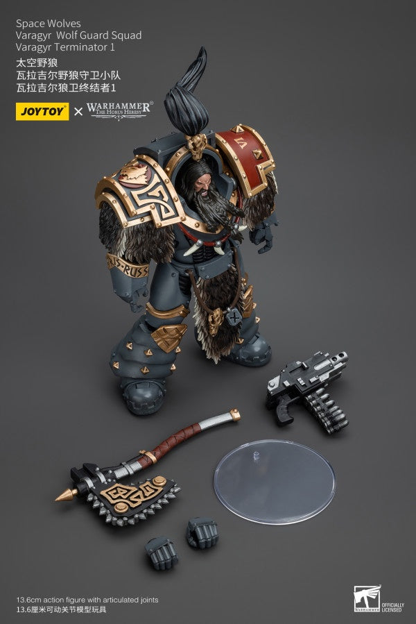 Varagyr Wolf Guard Squad Varagyr Terminator 1 Space Wolves Joy Toy